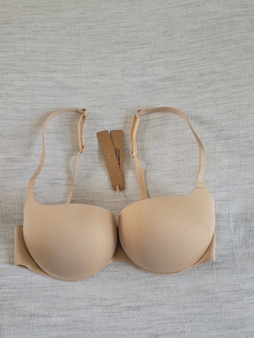 SKIMS Ultimate Balconette Push Up Bra Size:32C Sand